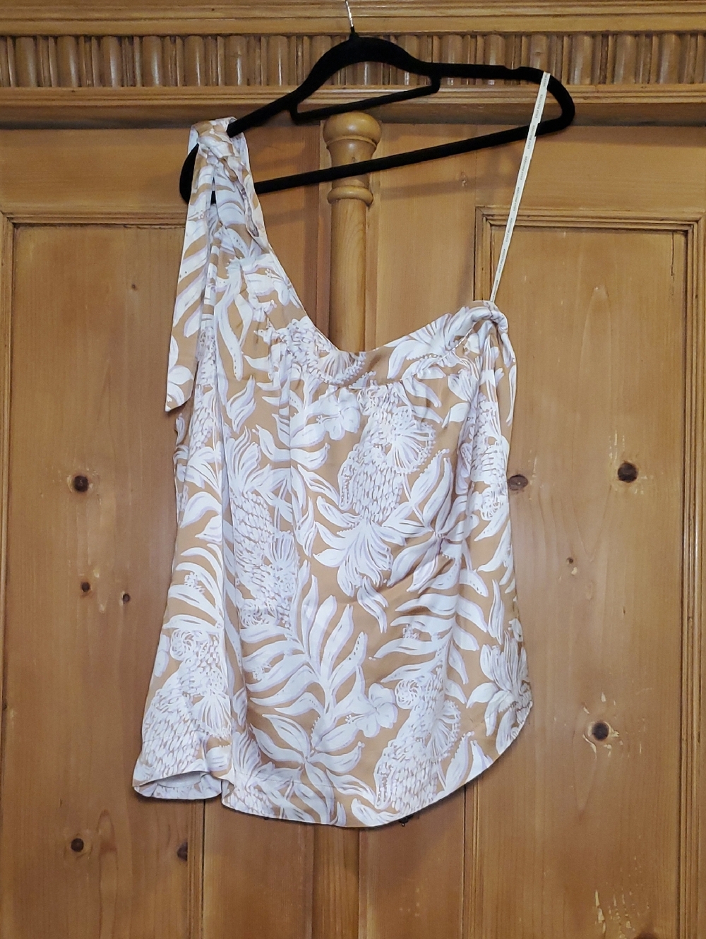 Lilly Pulitzer Bexler One Shoulder Tank Top - Picture 2 of 7